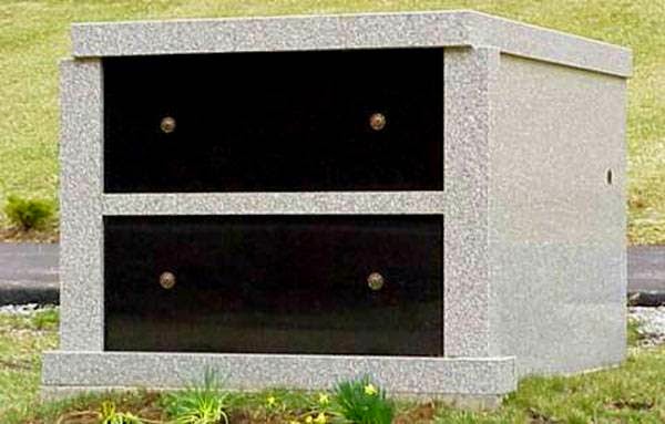 American Mausoleums cemetery grounds.