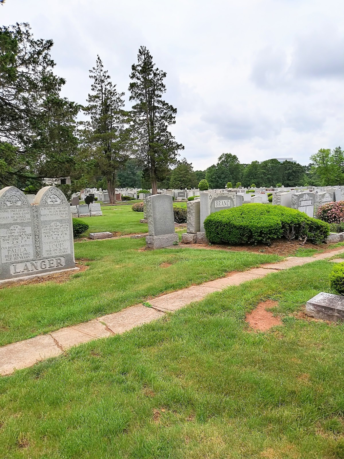 Mount Lebanon Cemetery cemetery grounds.