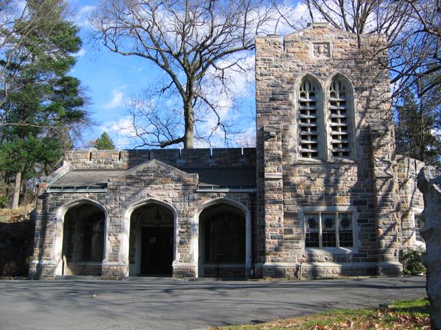 Sleepy Hollow Cemetery cemetery grounds.