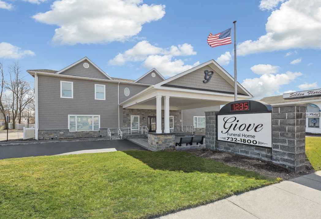 Giove Funeral Home cemetery grounds.