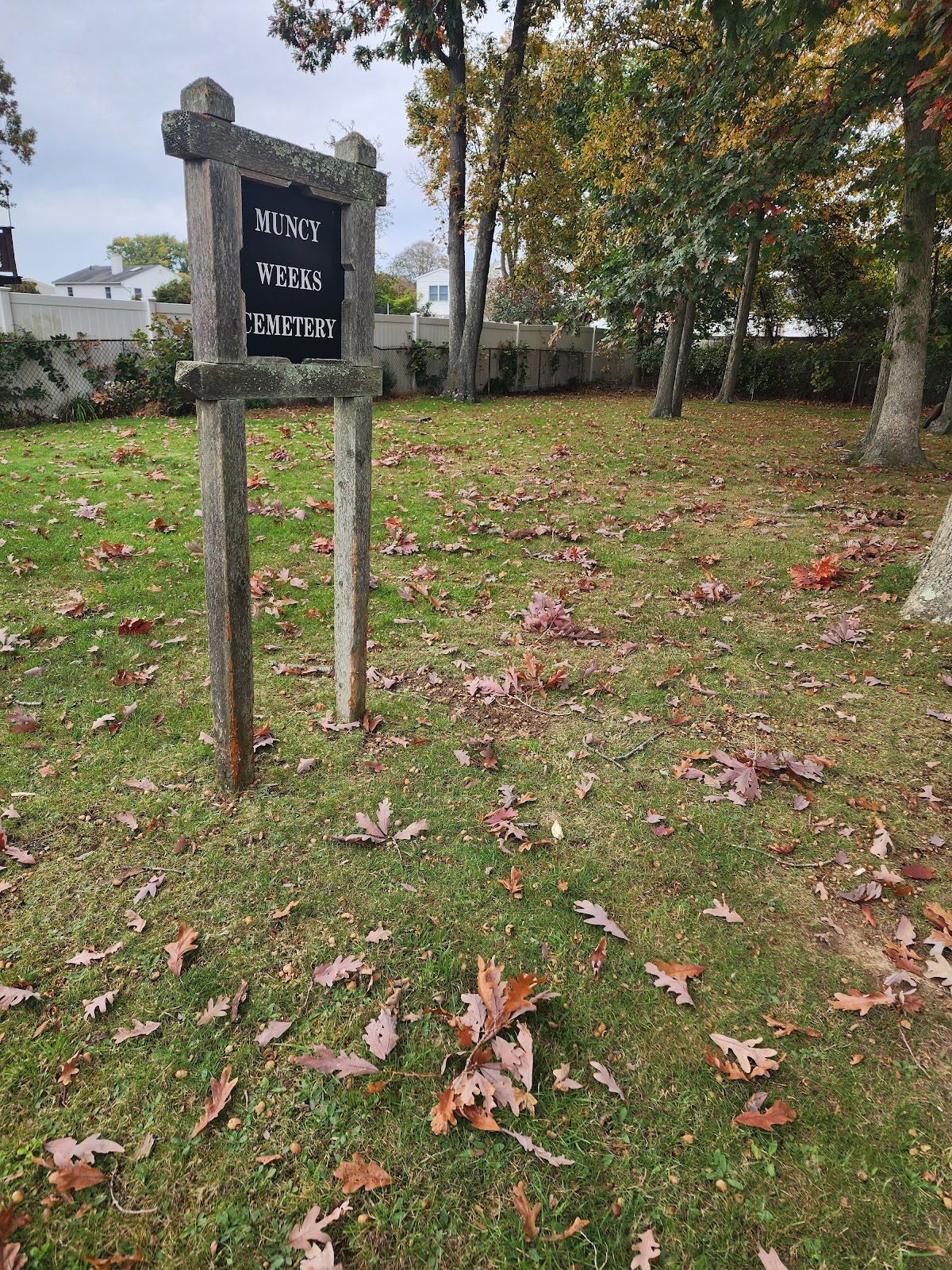 West Islip Cemetery cemetery grounds.