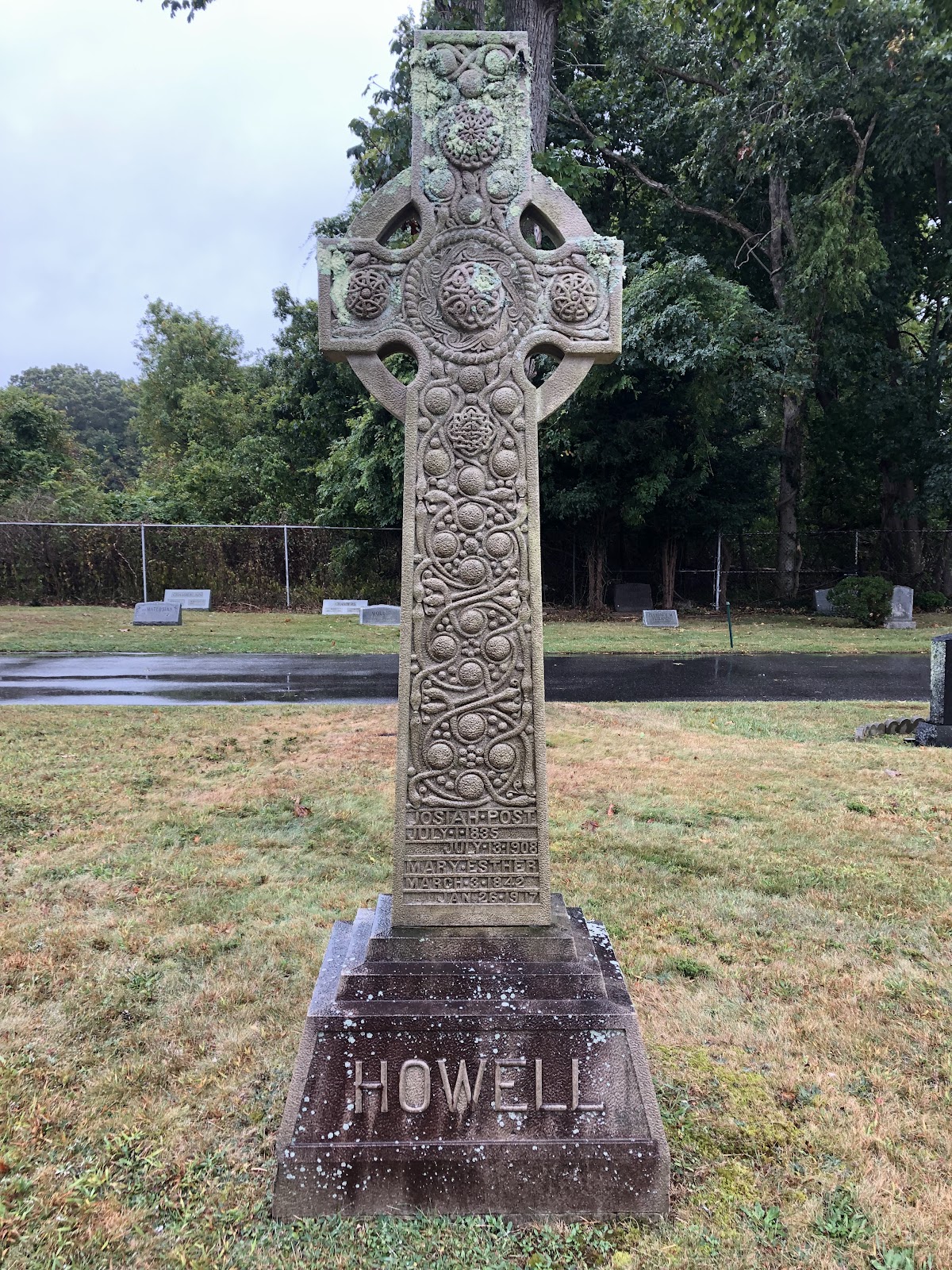 Woodland Cemetery cemetery grounds.