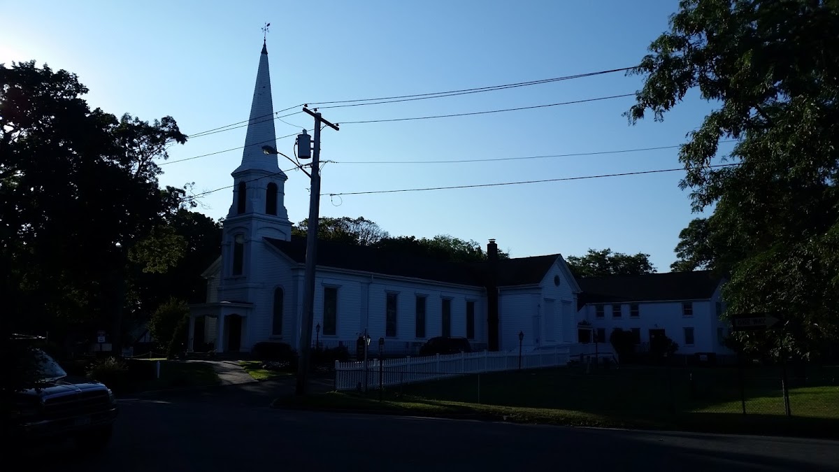 Mattituck Presbyterian Church cemetery grounds.