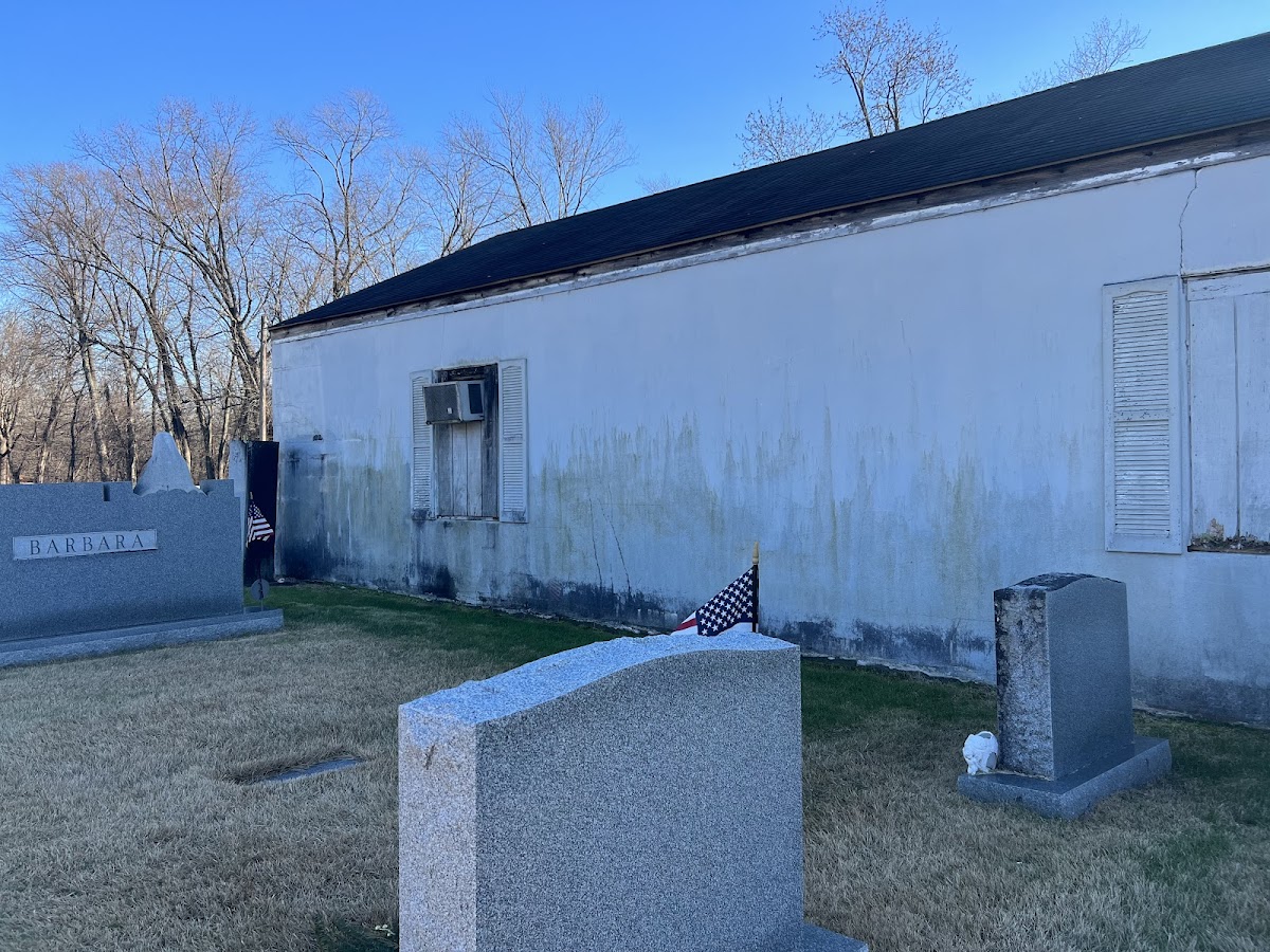 Holy Redeemer Cemetery cemetery grounds.