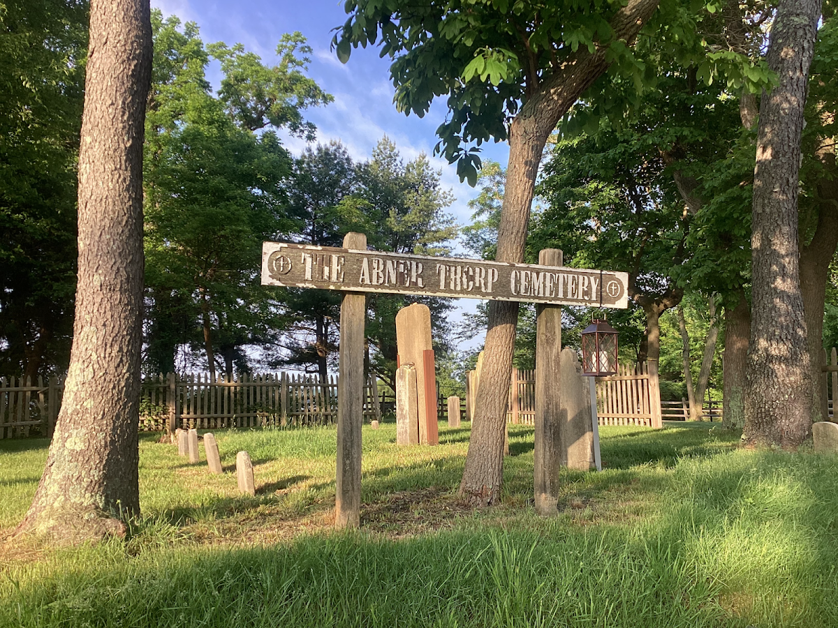Abner Thorp Cemetery cemetery grounds.