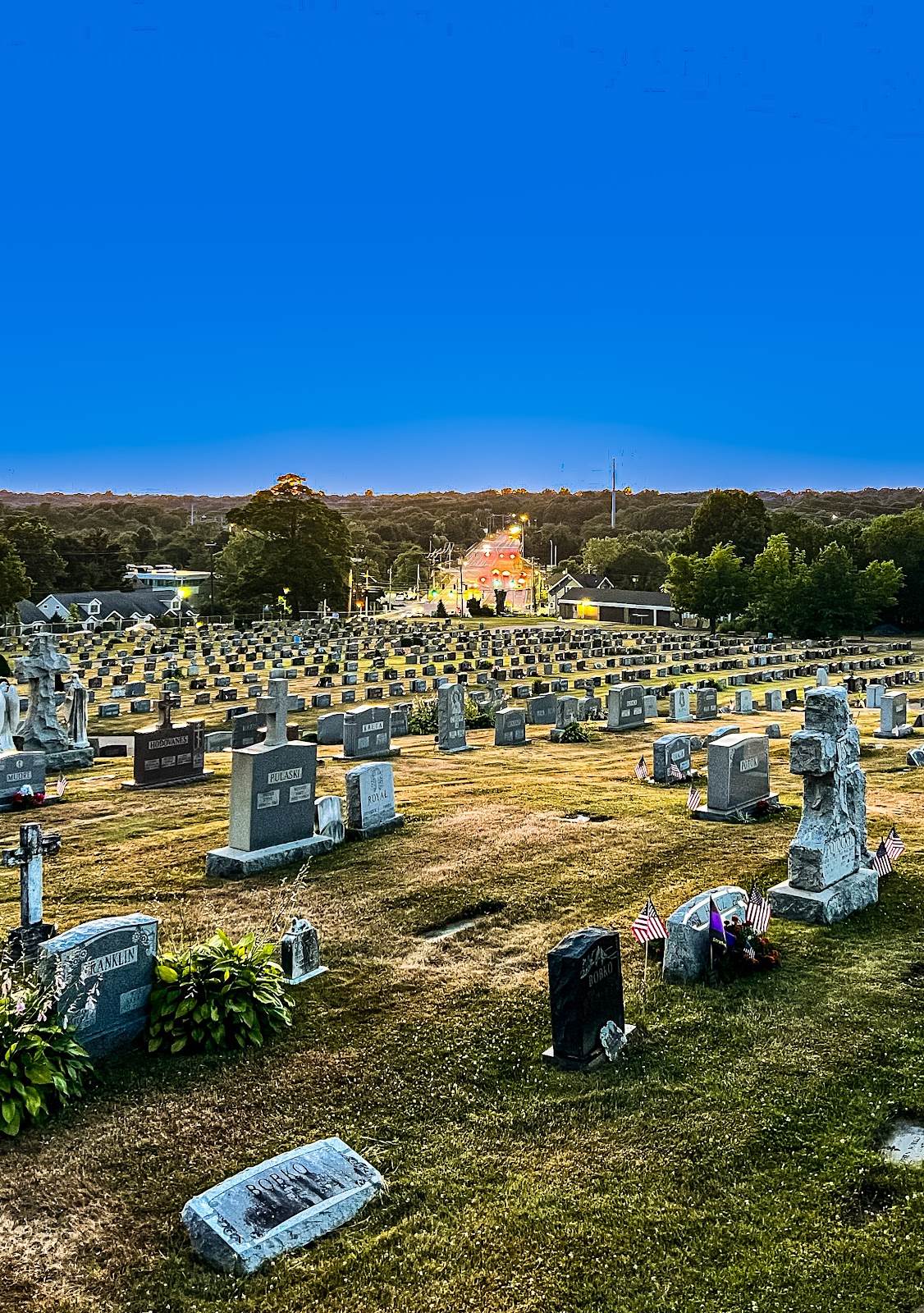 St John's Cemetery cemetery grounds.