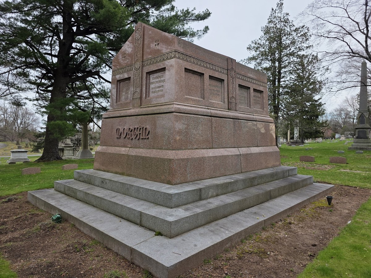 Cedar Hill Cemetery cemetery grounds.