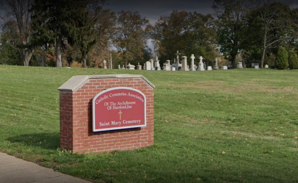 Saint Mary Cemetery cemetery grounds.